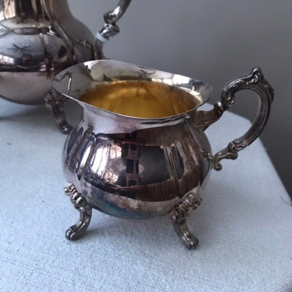 Towle Silverplate 3 Pc Coffee Pot set - Picture 3 of 10